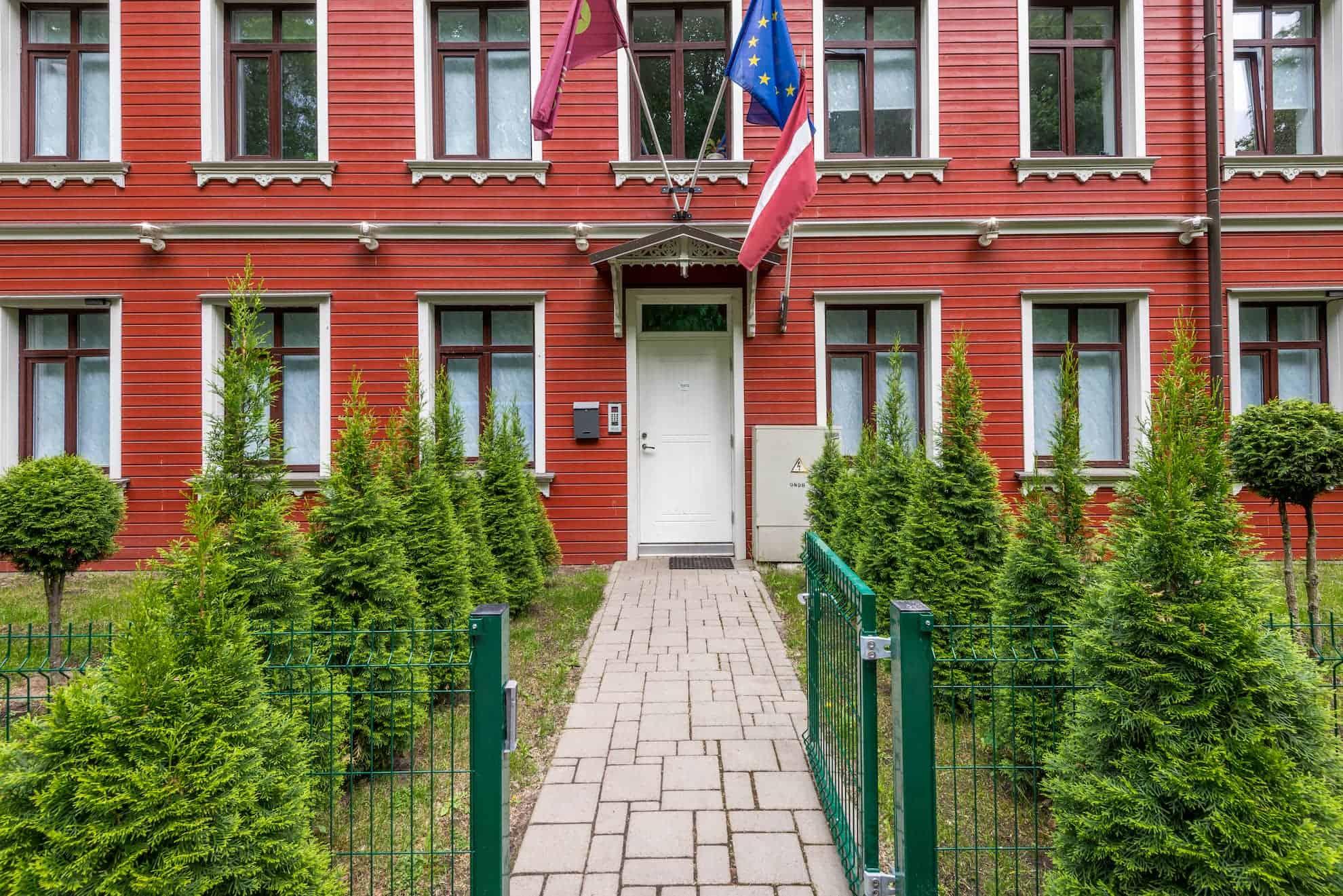 Ecolive Aparthotel リガ エクステリア 写真